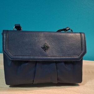 Simply Vera Vera Wang Navy Shoulder Bag